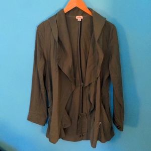 Pixley Olive Ruba Anorak Jacket size Small